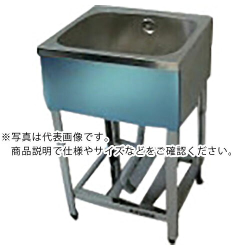 アズマ ( 東製作所 ) 一槽シンクBG無ホース付 500×450×800 ( KPC1-500 (W500XD450XH800) ) (株)東製作所 【メーカー取寄】