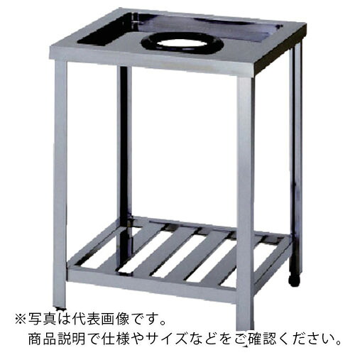 アズマ ( 東製作所 ) ダスト台スノコ板付 1200×450×800 ( KTD-1200 ) (株)東製作所 【メーカー取寄】