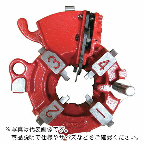 REX ( レッキス製作 ) 自動小銃切上ダイヘッド AD25Aー50A(HSS刃付) ( AD25A50AHSS ) 【製造業者取寄】