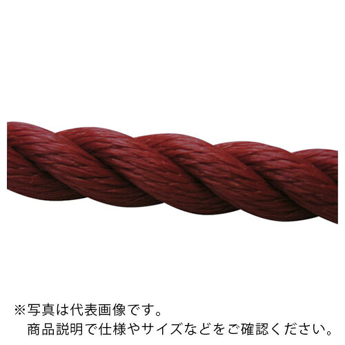 ユタカメイク ロープ PEロープ巻物 12φ×200m レッド ( PE-61 ) (株)ユタカメイク 【メーカー取寄】 13,514円