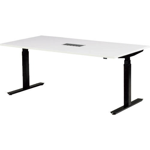 TOKIO ( 藤沢工業 ) 電動昇降式ワークデスク 間口1800×奥行900×高さ700~1250mm ホワイト ( FWD-B1890-W ) 藤沢工業(株) 【メーカー取寄】