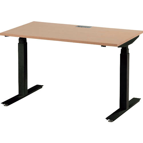 TOKIO ( 藤沢工業 ) 電動昇降式ワークデスク 間口1200×奥行700×高さ700~1250mm ナチュラル ( FWD-B127-NR ) 藤沢工業(株) 【メーカー取寄】