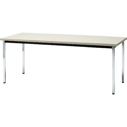 TOKIO ( 藤沢工業 ) ミーティングテーブル 角脚 1800×600mm ニューグレー ネオグレー ( TD-1860K NG ) 藤沢工業(株) 【メーカー取寄】