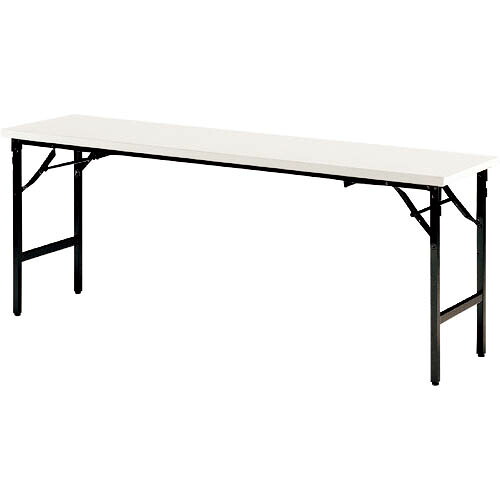 TOKIO ( 藤沢工業 ) 座卓兼用折りたたみテーブル 1800×600mm アイボリー ( TKAS-1860 IV ) 【メーカー取寄】