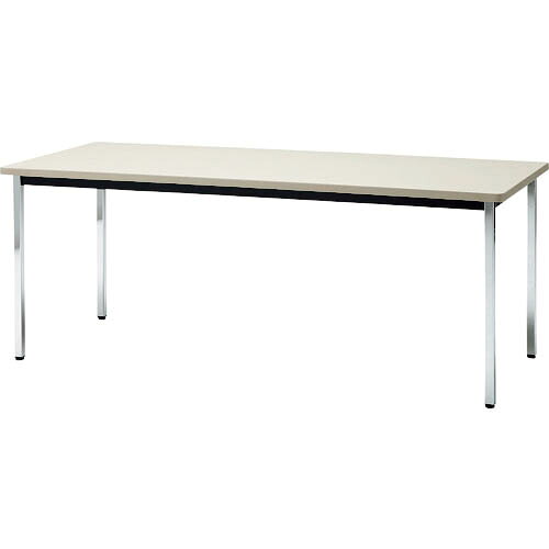 TOKIO ( 藤沢工業 ) ミーティングテーブル 角脚 1500×750mm ニューグレー ネオグレー ( TDS-1575K NG ) 藤沢工業(株) 【メーカー取寄】
