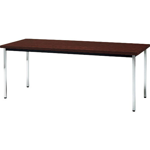 TOKIO ( 藤沢工業 ) ミーティングテーブル 角脚 1800×750mm ローズ ローズ ( TD-1875K RO ) 藤沢工業(株) 【メーカー取寄】
