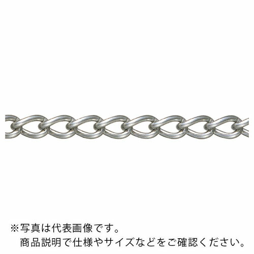 水本 ( 水本機械製作所 ) 【要長さ指定】SUS316 ステンレスマンテルチェーン 2.5-M 3.1~4m ( 316-2.5-M-4C ) (株)水本機械製作所 【メーカー取寄】