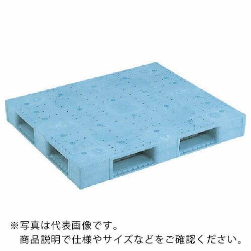 サンコー ( 三甲 ) プラスチックパレット 812055 D4-1012F-2 青 ( D4-1012F2 B ) 三甲(株) 【メーカー取寄】
