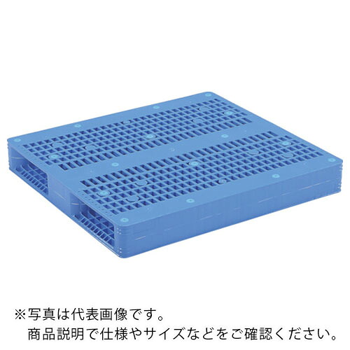 サンコー ( 三甲 ) プラスチックパレット 811005 R2-1011青 ( SK-R2-1011-BL ) 三甲(株) 【メーカー取寄】 26,777円
