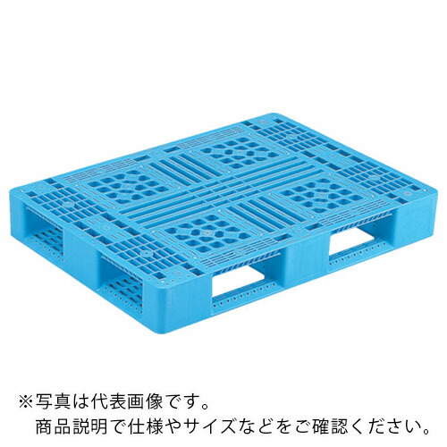 サンコー ( 三甲 ) プラスチックパレット 808801 D4-811青 ( SK-D4-811-BL ) 三甲(株) 【メーカー取寄】 10,803円