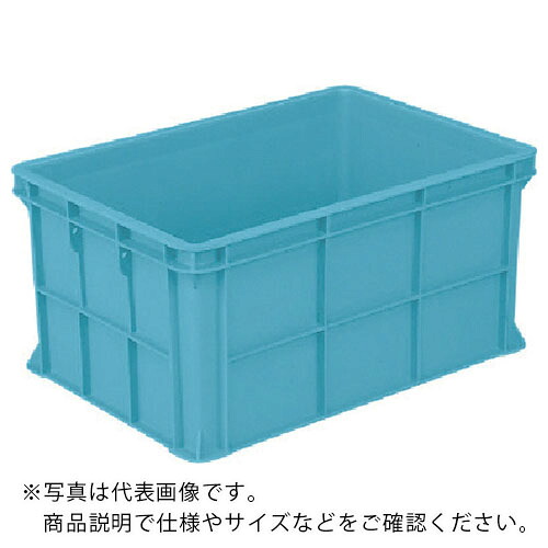 サンコー ( 三甲 ) ボックス型コンテナー 207800 サンボックス#75 青 ( SK75 B ) 三甲(株) 【メーカー取寄】