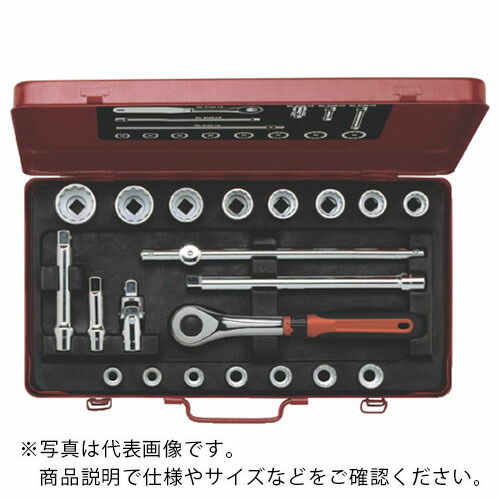 BAHCO ( スナップオン・ツールズ ) 1/2ソケット鍵仕掛ける 12尖んがりソケット 21点仕掛ける ( 7886DZE ) 【製造業者取寄】