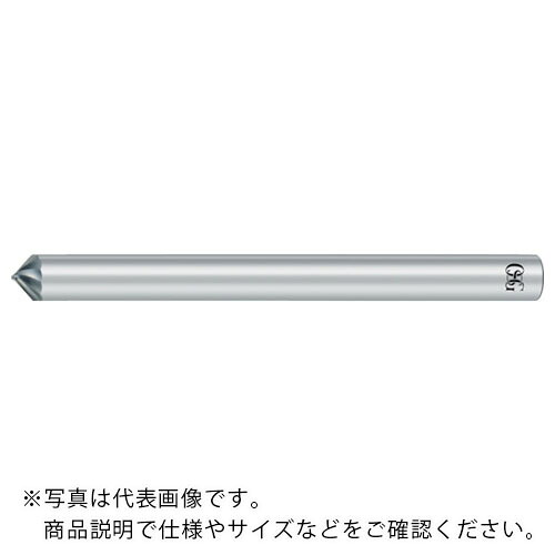 OSG ( オーエスジー ) 超硬エンドミル 2刃 銅・アルミ合金用面取りカッターロング8501906 ( CA-LS-SCC-1X45X6X100(8501906) ) オーエスジー(株) 【メーカー取寄】