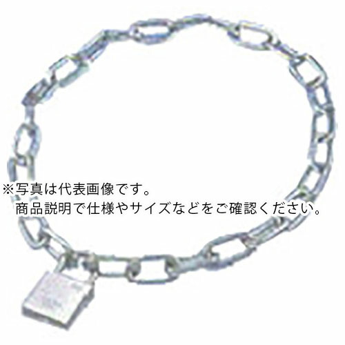 水本 ( 水本機械製作所 ) 南京錠 ステンレス スーパーデフロック チェーン長さ1000mm 鍵:SDK-40 ( SDL-40-10 ) (株)水本機械製作所 【メーカー取寄】
