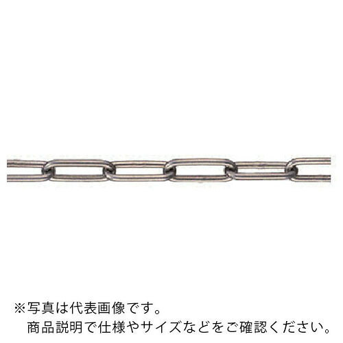 【SALE必要経費】水本 ( 水本機械類製造所 ) チタンチェーン店30m 線径4粍 ( TI-4 ) (株)水本機械類製造所