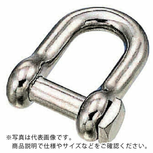 水本 ( 水本機械製作所 ) ステンレス 角頭シャックル 呼び25mm ( QS-25 ) (株)水本機械製作所 【メーカー取寄】