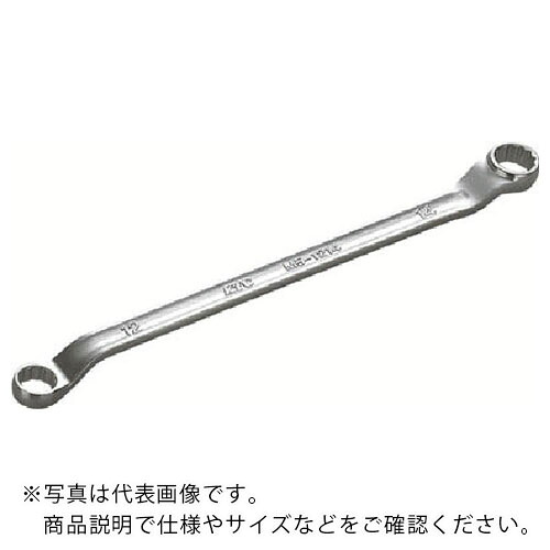 KTC ( 京都機械工具 ) 45°×6°ロングめがねレンチ 対辺寸法32×36mm ( M5-3236-F ) 京都機械工具(株) 【メーカー取寄】
