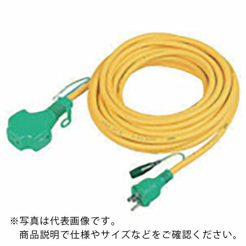 【SALE必要経費】NICHIDO ( 日動製作 ) トリプルポッキン押しひろげる吊りひも 地びた付 20m 黄 黄 ( PPT20E Y )