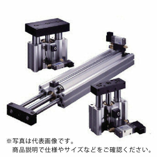 日本精器 ツインガイドシリンダ 50×200プッシャタイプすべり軸受 ( BN-6A63-50-200 ) 日本精器(株) 【メーカー取寄】