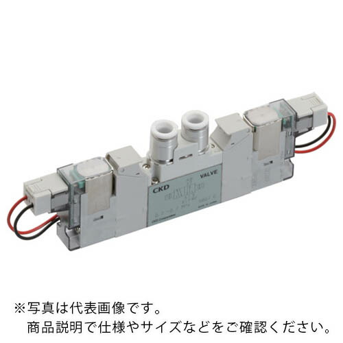 CKD パイロット式5ポート弁 ダイレクト配管 ( 4GA129R-C4-E2-1 ) CKD(株) 【メーカー取寄】