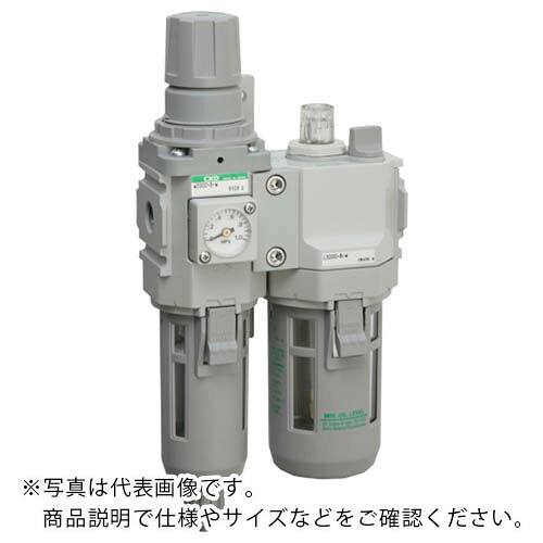 CKD W.Lコンビネーション 白色シリーズ ( C2010-8-W-F1 ) CKD(株) 【メーカー取寄】