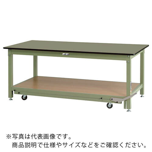 まっ盛りテック ( 山金工業 ) 細工物速見表 ペダル民族大移動印字機(くっ付ける時800kg) W1800×D750×H728粍 ヤマテックグリーン ( SVRF-1875-GG ) 【製造会社取寄】