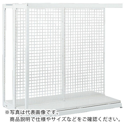 タテヤマアドバンス ( 三協立山タテヤマアドバンス ) 見せびらかす器機 KZG両面サイバー空間印字機繋ぎ合わせる 間口2400×1200×1800粍 ( SX3498 WH ) 【製造会社取寄】