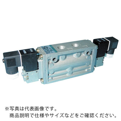 CKD パイロット式5ポート弁セレックスバルブ ( 4F120-08-E-AC100V ) CKD(株) 【メーカー取寄】