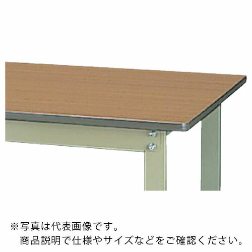 ヤマテック ( 山金工業 ) 軽量作業台 ワークテーブル300シリーズ 移動式 ポリエステル天板 W600×D600×H900mm 木目柄/ヤマテックグリーン ( SWPHC-660-MG ) 山金工業(株) 【メーカー取寄】
