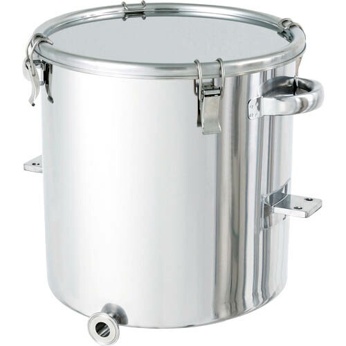 MONOVATE 片テーパー型密閉容器(クリップ式) ブラケット付 35L ( KTT-CTH-BRK-36 ) MONOVATE(株) 【メーカー取寄】