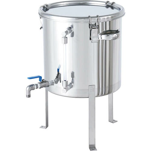 MONOVATE レベル計・バルブ付密閉容器 脚付 20L ( CTHV-LV-FL-30 ) MONOVATE(株) 【メーカー取寄】