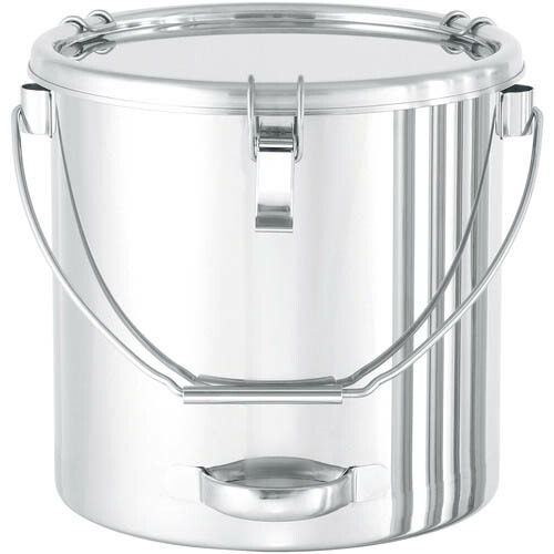 MONOVATE 吊り下げ式下部取っ手付密閉容器(クリップ式/FKM) 15L ( CTBD-27/PFA ) 【メーカー取寄】