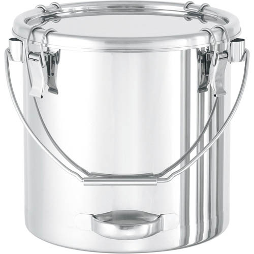 MONOVATE 吊り下げ式下部取っ手付密閉容器(クリップ式/FKM) 25L ( CTBD-33/PFA ) 【メーカー取寄】