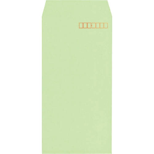 キングコーポ ( キングコーポレーション ) 長3 Vカラー ウグイス85g/平方m スミ貼1000枚X1箱 ( 181314 ) (株)キングコーポレーション 【メーカー取寄】