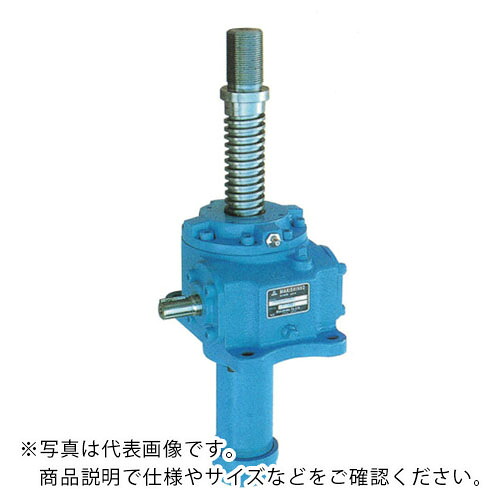 マキシンコー スクリュウジャッキJA050押上軸配置A速度小作動長100 ( JA 050 U A L 100 ) (株)マキシンコー 【メーカー取寄】