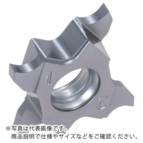 タンガロイ テトラ・ミニ・カット 溝入れ加工用インサート TCP18R/L AH725 ( TCP18L043-005 AH725 ) 【5個セット】