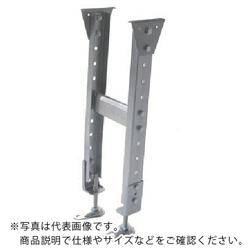 三鈴 ( 三鈴工機 ) スチール製固定脚 KGM型支持脚 ミニパラ用 H650±45mm ( KGM-3565(MP09) ) 三鈴工機(株) 【メーカー取寄】