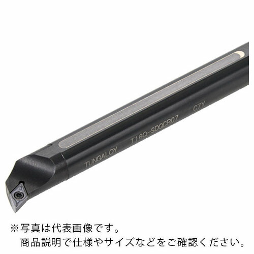 タンガロイ スクリューオン式内径加工用バイト T-SDQCR/L ( T25S-SDQCR11C )