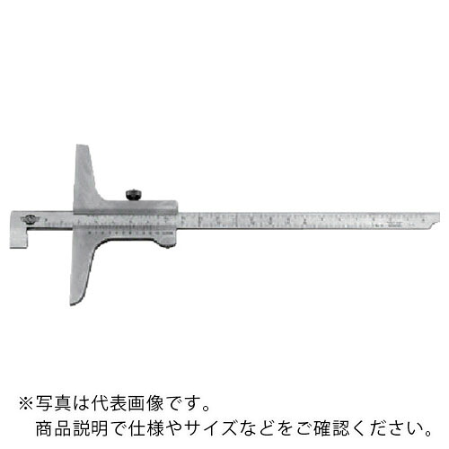 カノン ( 中村製作所 ) カールマール型フック付デプスゲージ１５０ｍｍ ( BSD15P )