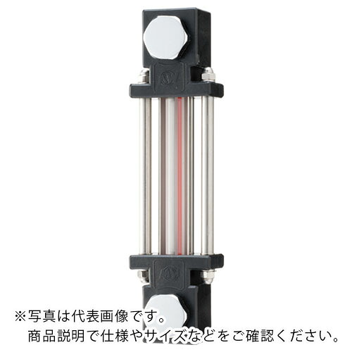 協和 耐熱・耐薬品用ガラスパイプ式オイルゲージ ( KLPD-350G-M10 )