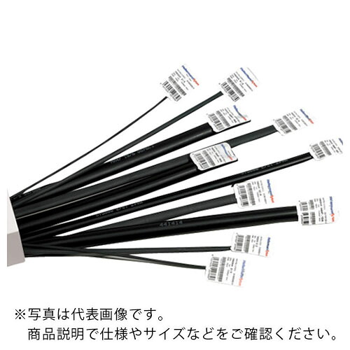 TYTON ( ヘラマンタイトン ) 熱収縮チューブ トレダックス スタンダード (接着剤なし) ( TREDUX-24/8-BK ) 【10箱セット】 ヘラマンタイトン(株) 【メーカー取寄】