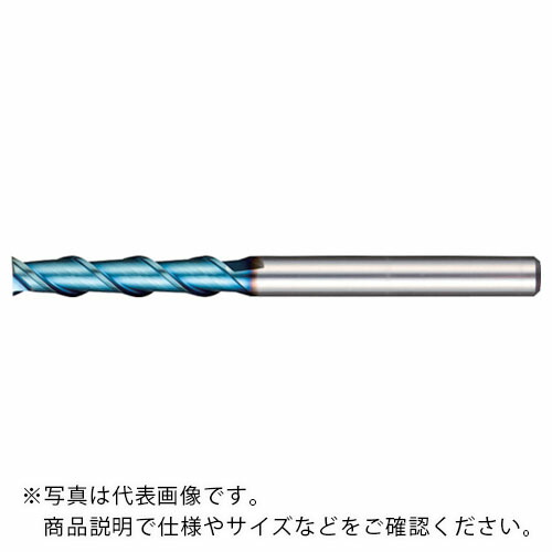 NS ( 日進工具 ) アルミ専用エンドミル(DLCコーティング・5倍刃長タイプ) ( AL5D-2DLC-5 ) 日進工具(株) 【メーカー取寄】