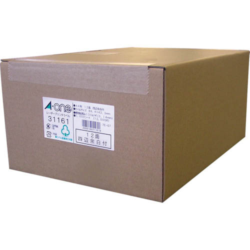 ３M ( スリーエム ) ラベルシール(レーザープリンタ)12面 (1000枚入) ( 31161 ) 【メーカー取寄】