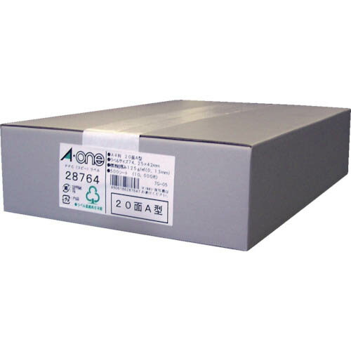 【SALE必要経費】３M ( スリーエム ) エーワン PPC下げ札 A4‐20面A (500枚入) ( 28764 ) スリーエム ジャパン(株)執務室