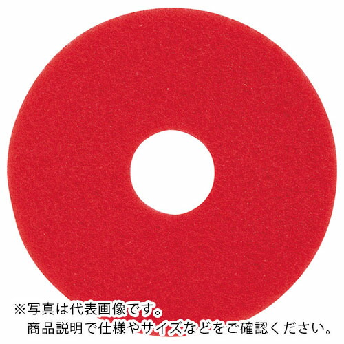 ３M ( スリーエム ) レッドバッファーパッド 赤 510X82mm (5枚入) ( RED 510X82 ) 【メーカー取寄】