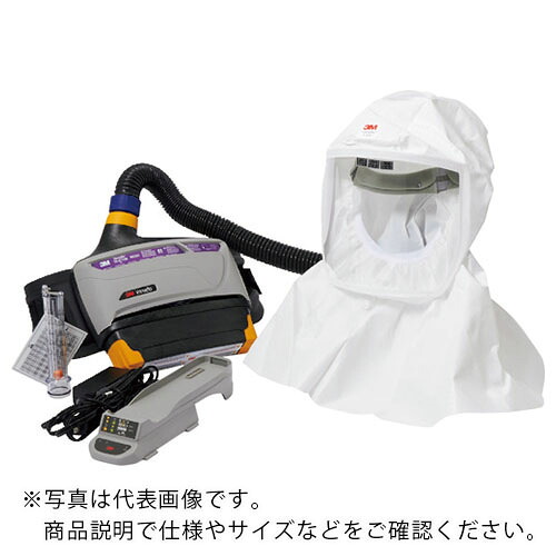 ３M ( スリーエム ) バーサフロー[[TM上]] 電動ファン付き呼吸用保護具 ( TR-800-433J )