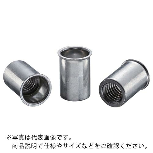 エビ ( ロブテックス ) ブラインドナット“エビナット”(薄頭・スティール製) 板厚2.5 M8×1.25(500個入) ( NSK825M )|Orange Tool Tokiwa