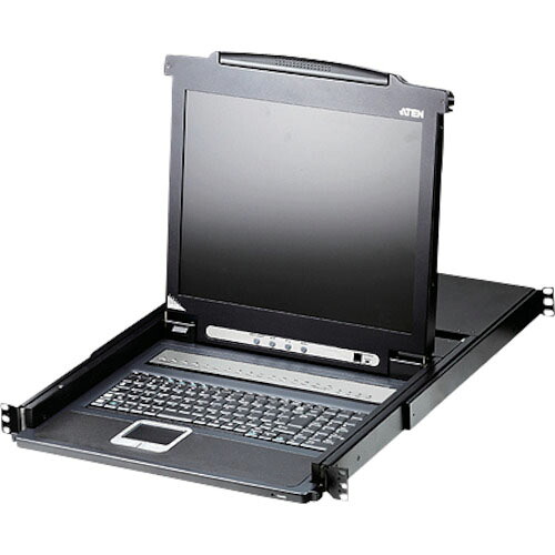 ATEN ( ATEN ) KVMドロワー 8ポート/17インチLCD一体型/ショートレール ( CL1008MJJS ) ATENジャパン(株) 【メーカー取寄】