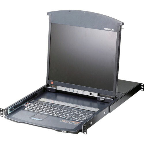 ATEN ( ATEN ) Over IP KVNドロワー 16ポート/19インチLCD/Cat5/デュアルスライド/ショートレール ( KL1516AINJJS ) ATENジャパン(株) 【メーカー取寄】