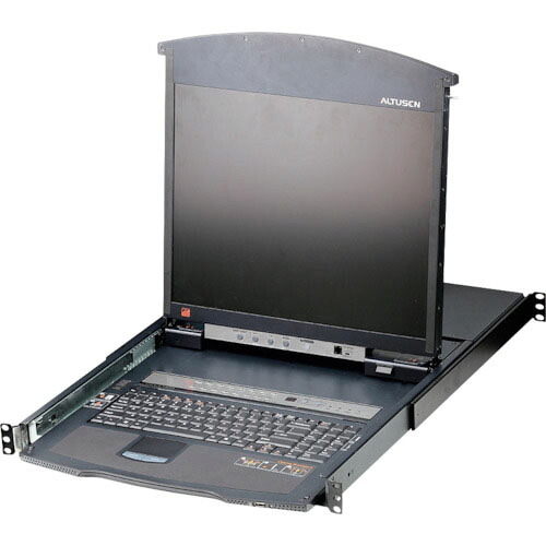 ATEN ( ATEN ) KVNドロワー 16ポート/19インチLCD/デュアルスライド/ショートレール ( KL1516ANJJS ) ATENジャパン(株) 【メーカー取寄】